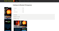 Desktop Screenshot of moedasportuguesas.com