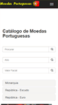 Mobile Screenshot of moedasportuguesas.com